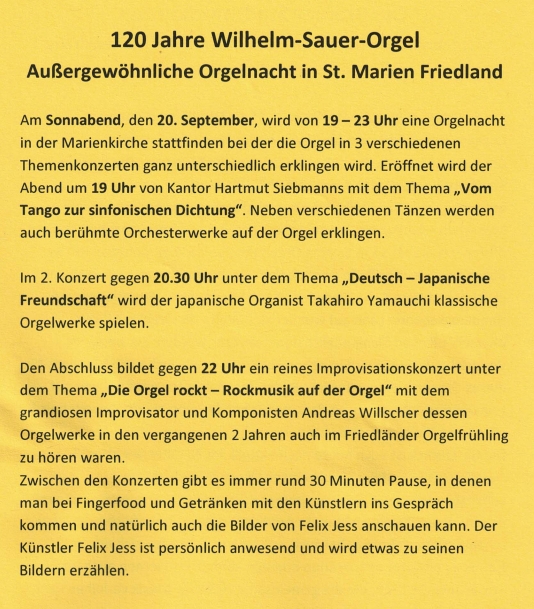 Orgelkonzert